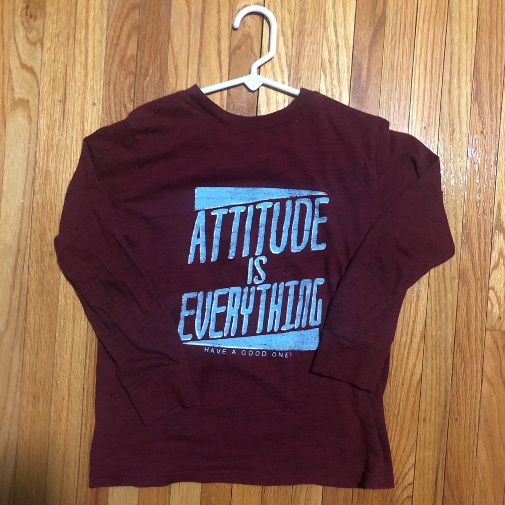 Cat & Jace Burgundy/Maroon Long Sleeve Shirt